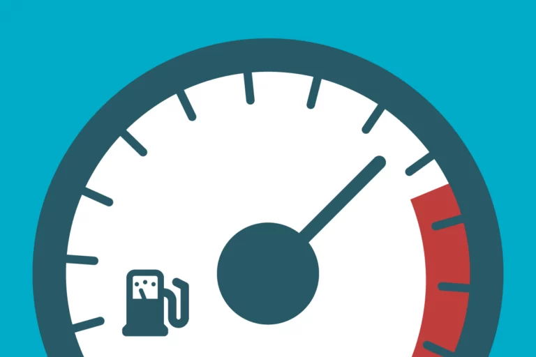 Driving empty tank