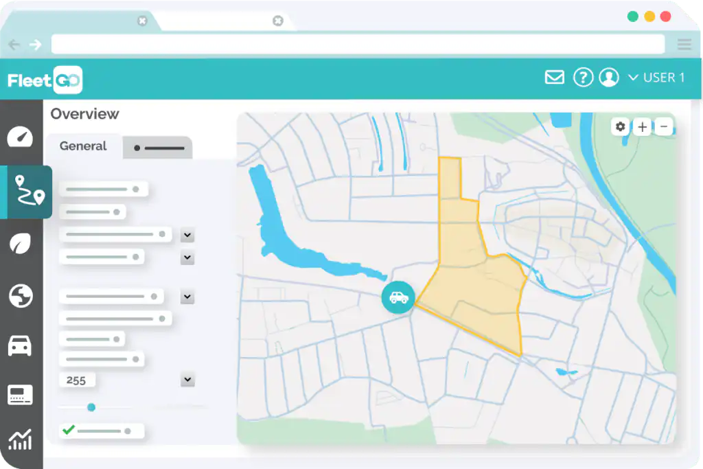 Fleet tracking geofencing and alerts