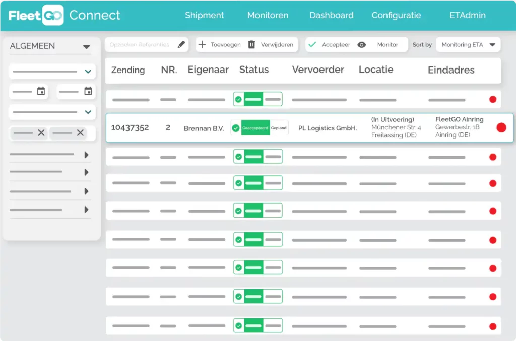 FleetGO connect screenshot l