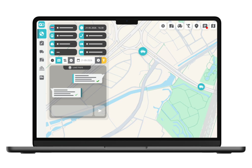 Fleet tracking realtime communication